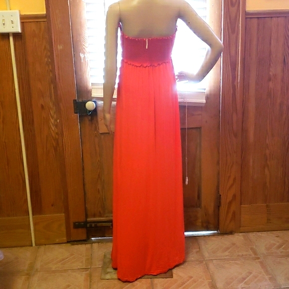 Nwt Urban Mix Strapless Maxi Dress - Picture 2 of 5